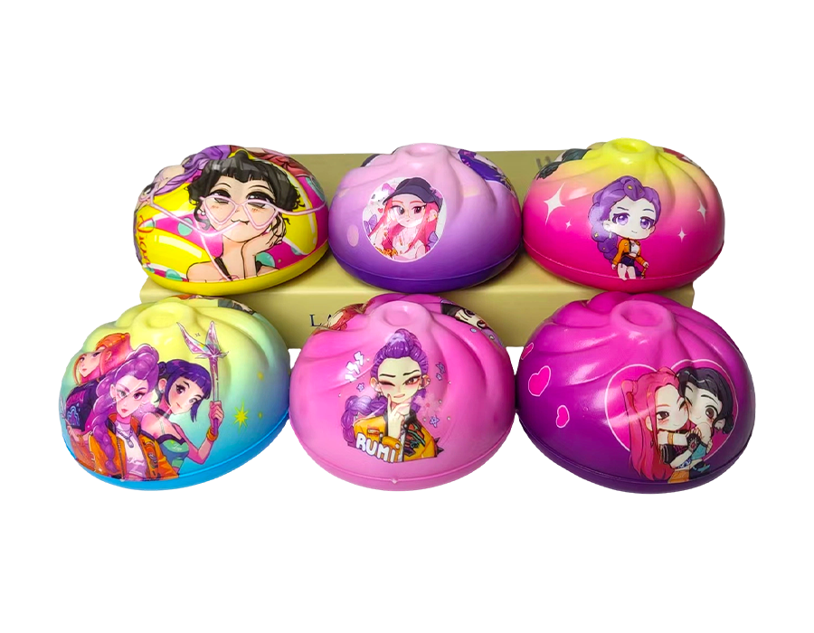 Игрушка для снятия стресса «Отряд охотниц на демонов» с паровой булочкой Игрушка для снятия стресса «Отряд охотниц на демонов» с паровой булочкой
